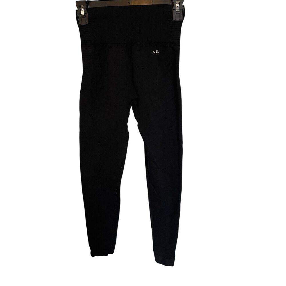 AYBL Balance Leggings Womens Medium Black High Rise Seamless Workout Gym Lifting